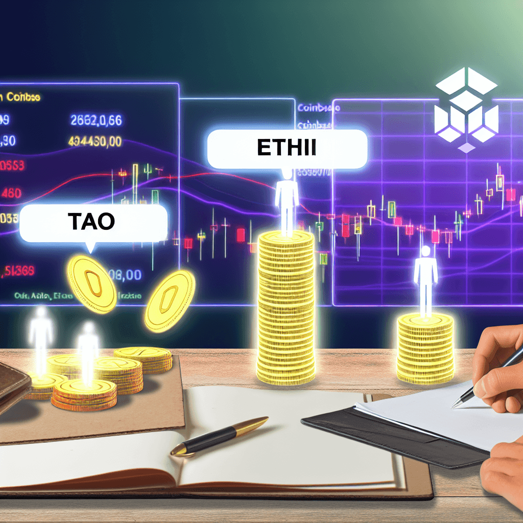 Coinbase si prepara al listing delle crypto ETHFI e TAO