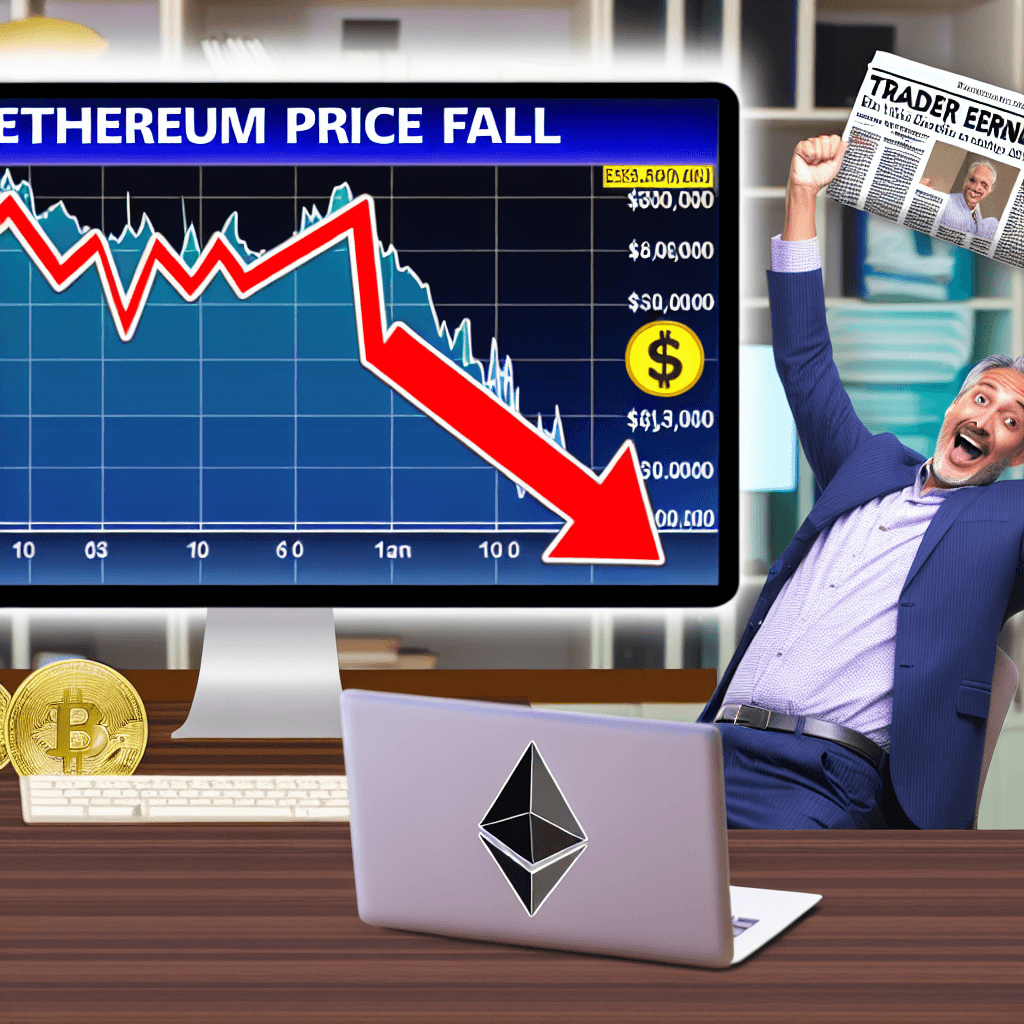 Il prezzo di Ethereum scende a $3000: un trader guadagna 16 milioni di dollari con una posizione short