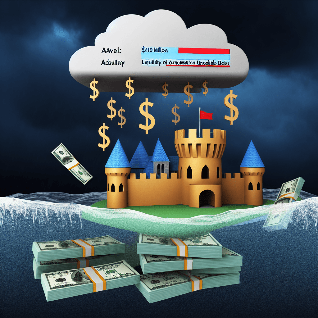 Aave supera il test di stress del mercato: $210 milioni in liquidazioni senza aumentare il debito inesigibile