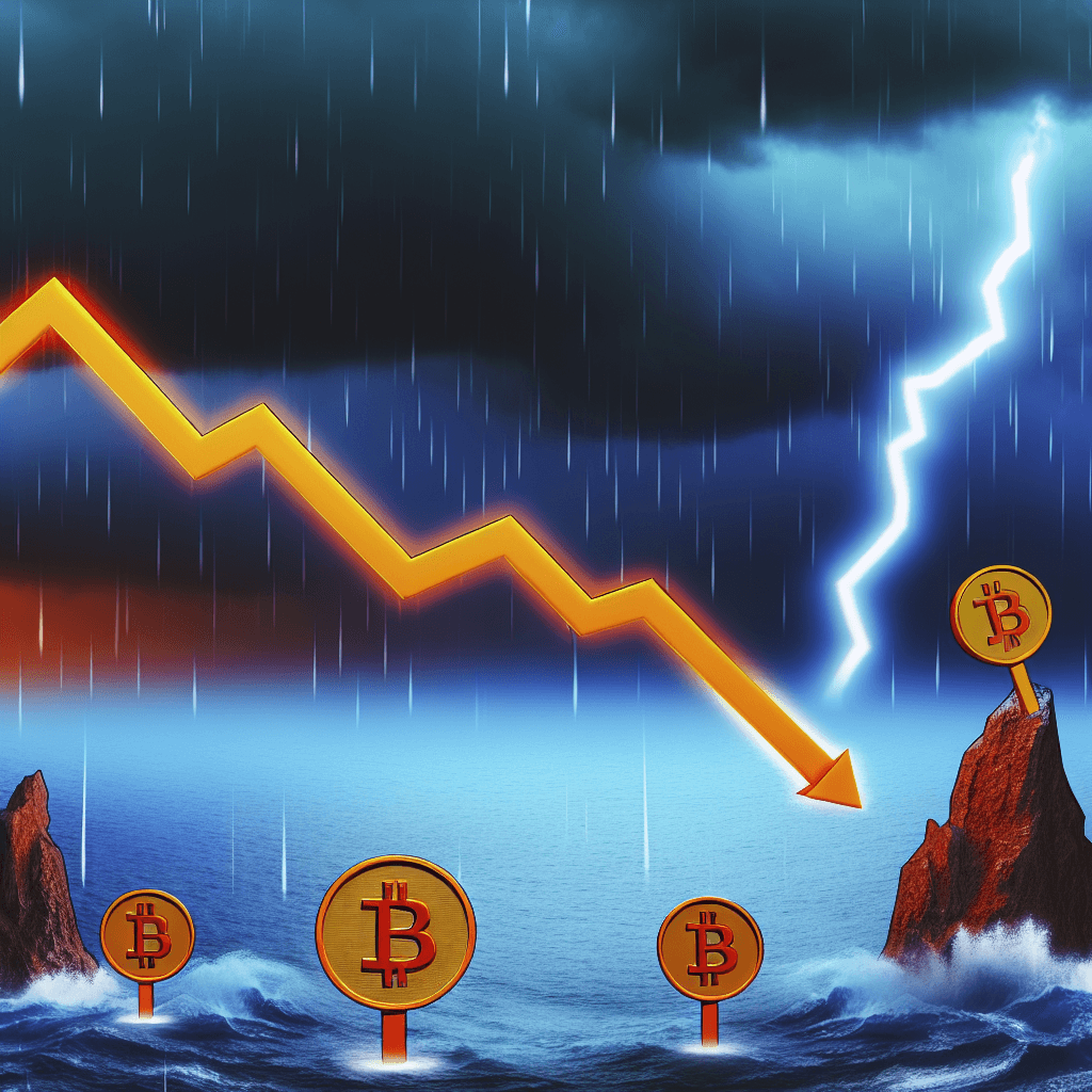 Oltre 2,6 milioni di Bitcoin in perdita: prezzo di BTC in pericolo drop