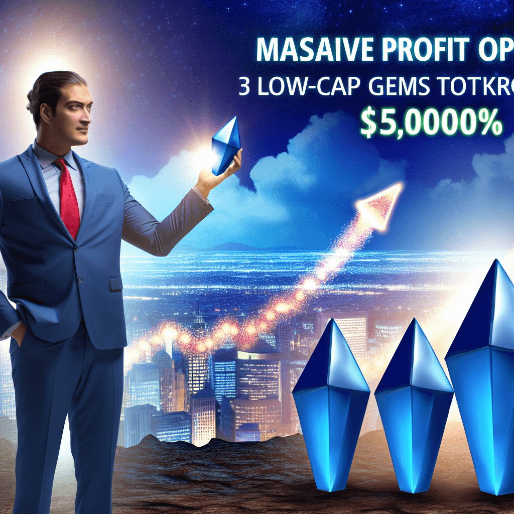 Opportunità di Profitto Massiva: 3 Gemme a Bassa Capitalizzazione Pronte a Esplodere del 15.000%!