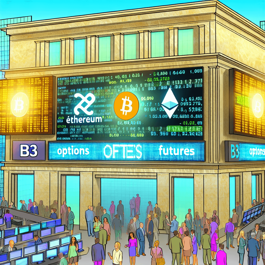 La Borsa Brasiliana B3 introduce opzioni su Bitcoin e futures su Ethereum e Solana